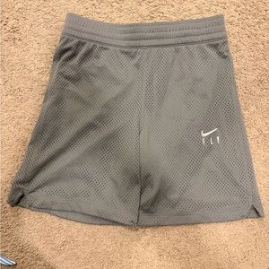 Nike Dark Gray Mesh Athletic Shorts